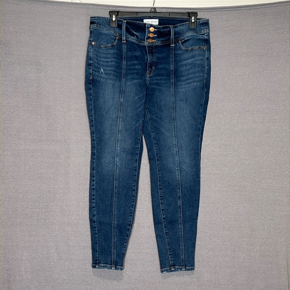 Lane Bryant Signature Fit High Rise 3 Button Jegging size 18